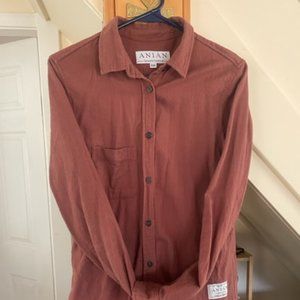 Anian the Northern Flannel in Brick